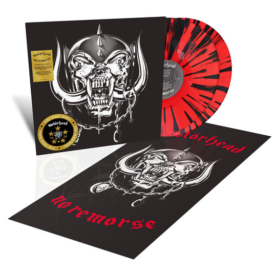 No Remorse (50th Anniversary Edition): Red & Black Splatter Vinyl LP { vinyl }