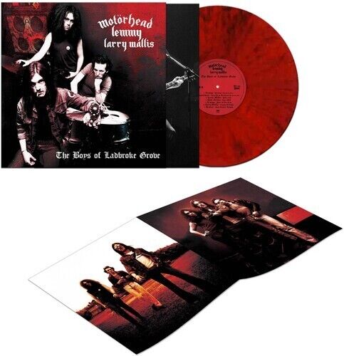 Motörhead, Lemmy Kilmister & Larry Wallis - The Boys Of Ladbroke Grove [Red Marble] { vinyl }