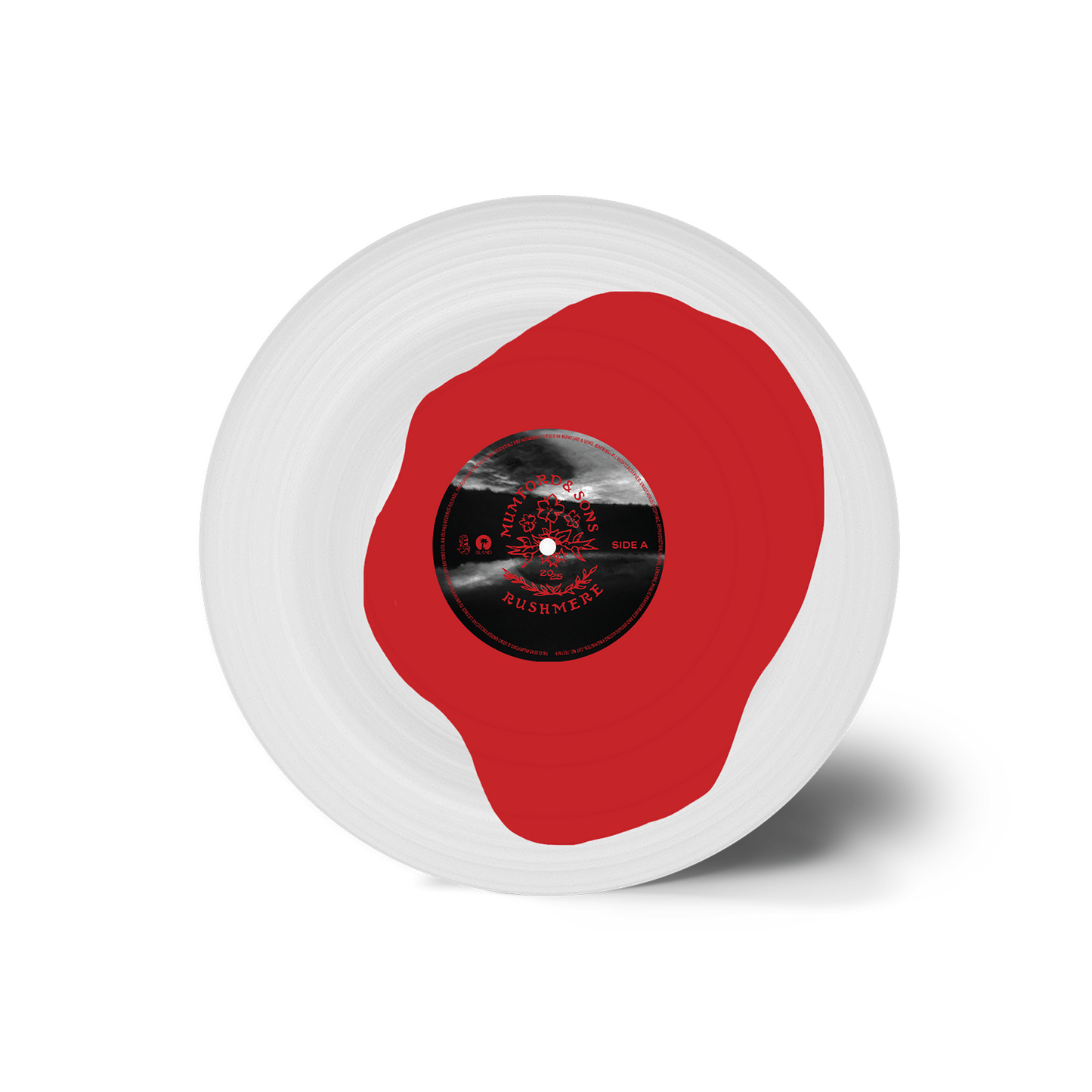 RUSHMERE: Monochrome Red on Clear Vinyl LP { vinyl }