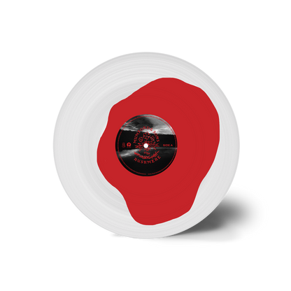 RUSHMERE: Monochrome Red on Clear Vinyl LP { vinyl }