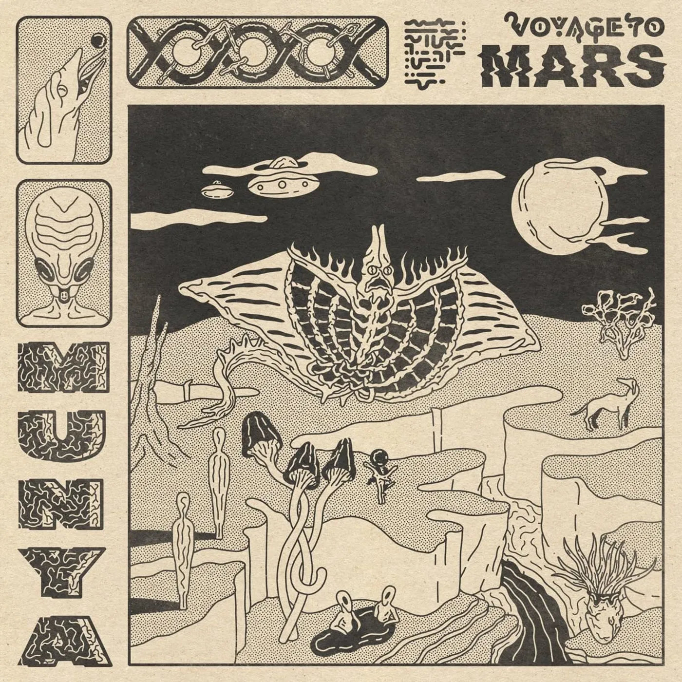Munya - Voyage To Mars [Orange] { vinyl }