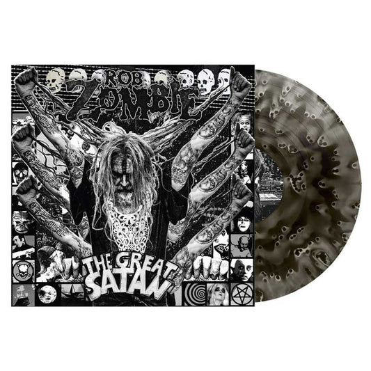 ROB ZOMBIE - THE GREAT SATAN - GHOSTLY BLACK Vinyl LP