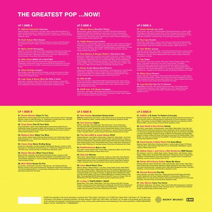 NOW That's What I Call… Pop! (3LP) { vinyl }
