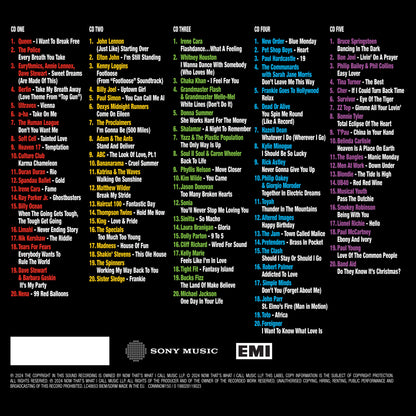 NOW That’s What I Call The 80s (5CD) { vinyl }