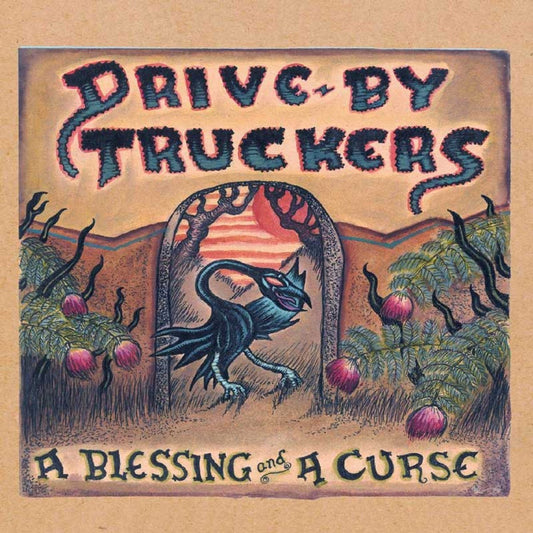 DRIVE-BY TRUCKERS - A BLESSING AND A CURSE - CRYSTAL FUCHSIA Vinyl LP