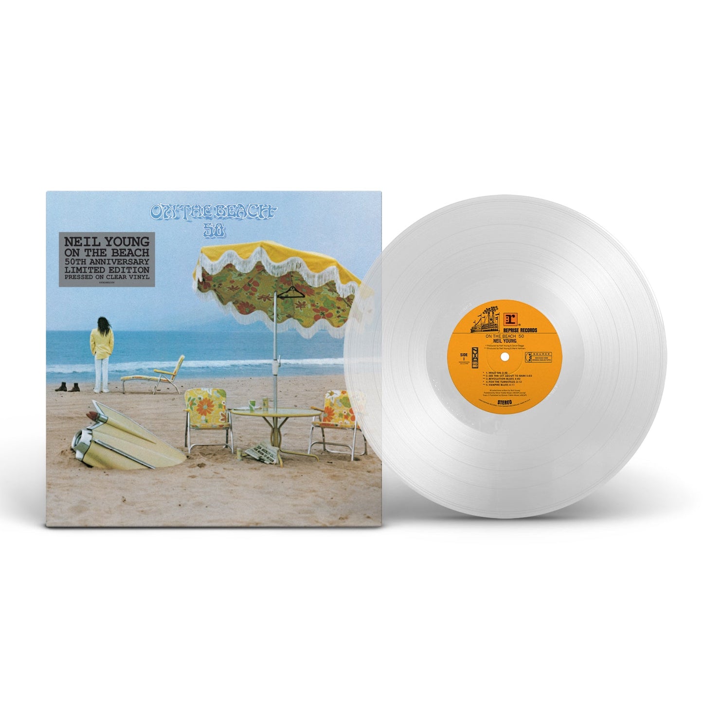 On the Beach (50th Anniversary Edition): Limited Clear Vinyl LP { vinyl }