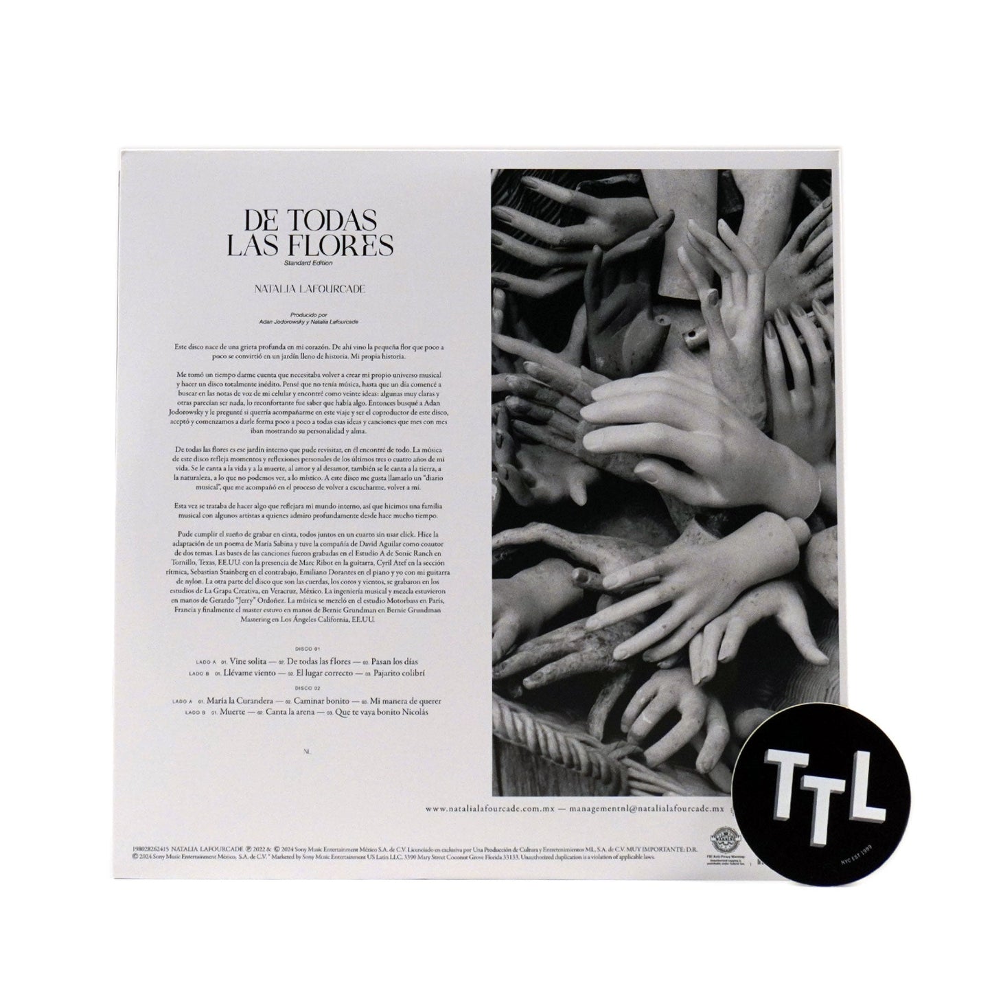 Natalia Lafourcade: De Todas Las Flores Vinyl 2LP { vinyl }