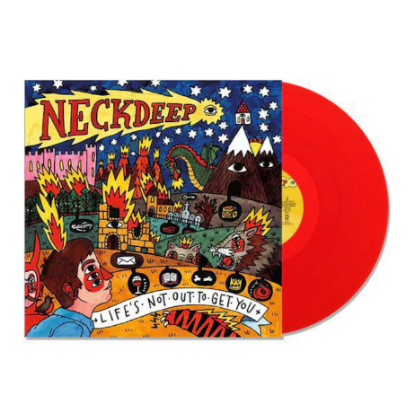 Neck Deep - Life's Not Out to Get You [Blood Red] { vinyl }