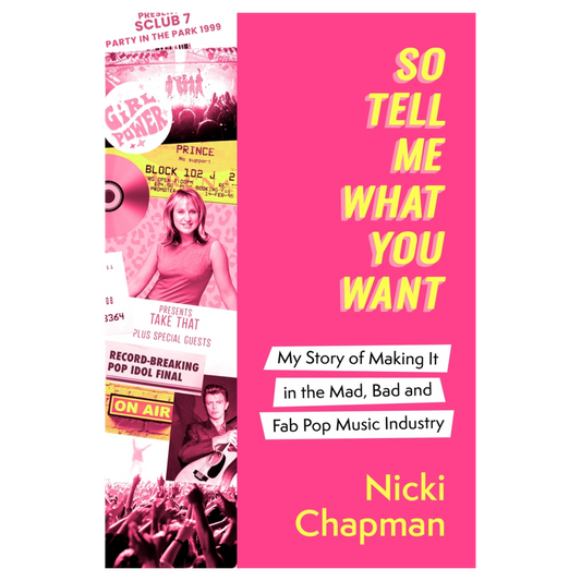So Tell Me What You Want: Signed Hardback Book { vinyl }