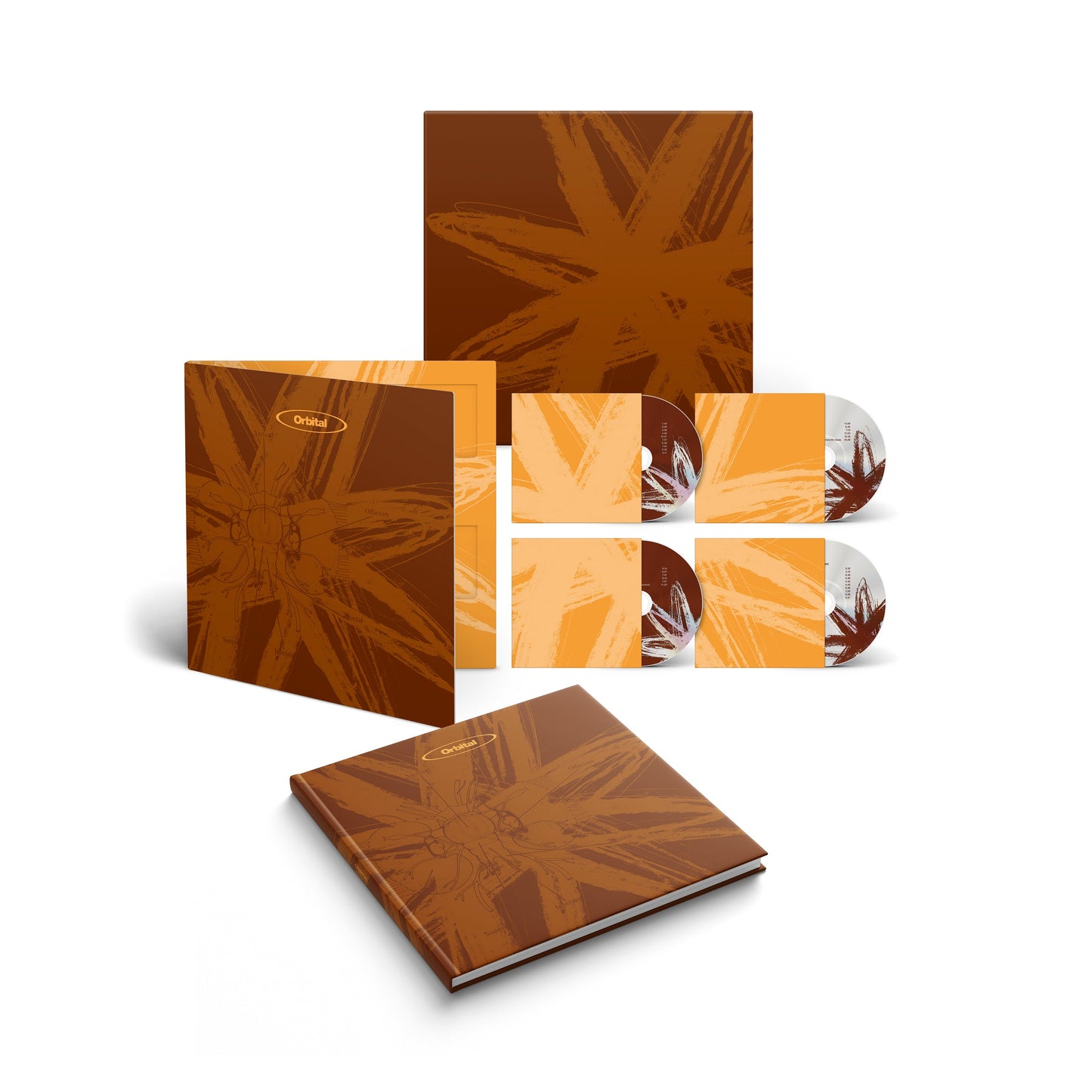 Orbital (The Brown Album): Limited Edition 4CD Box Set { vinyl }