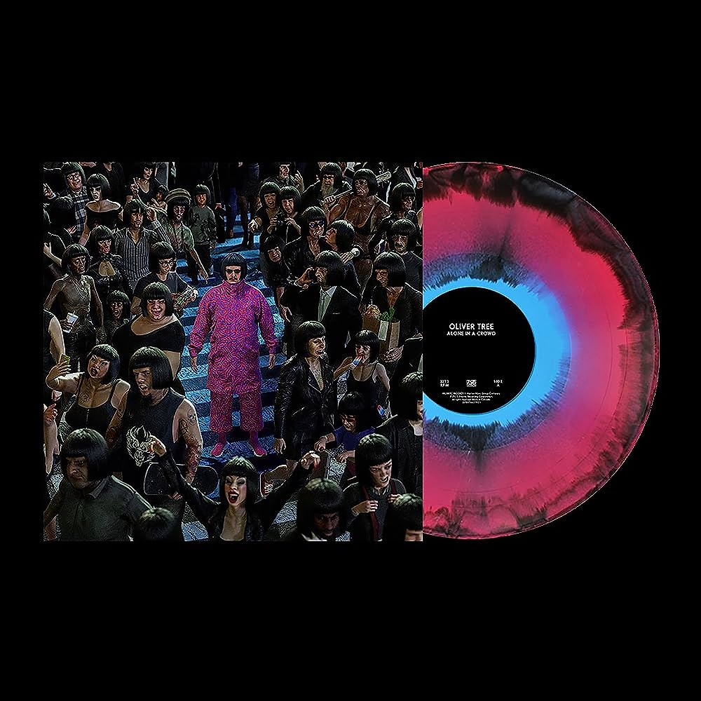 Oliver Tree - Alone In A Crowd [Red/Blue/Black] { vinyl }