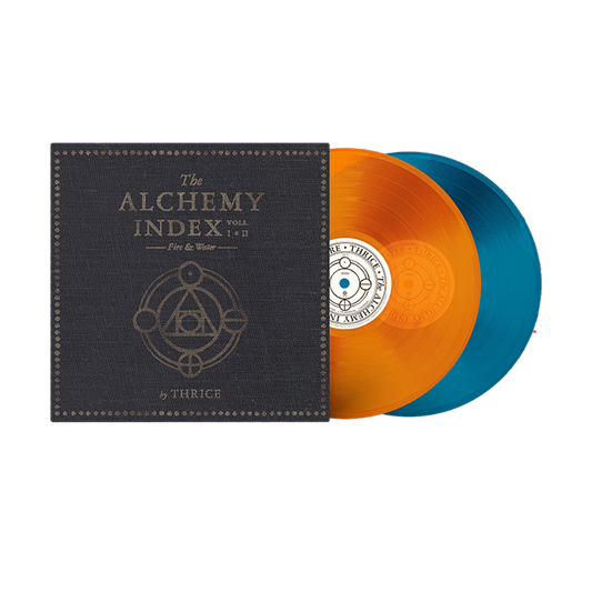 The Alchemy Index Vols. I & II: Fire & Water: Orange Crush & Sea Blue 2LP { vinyl }