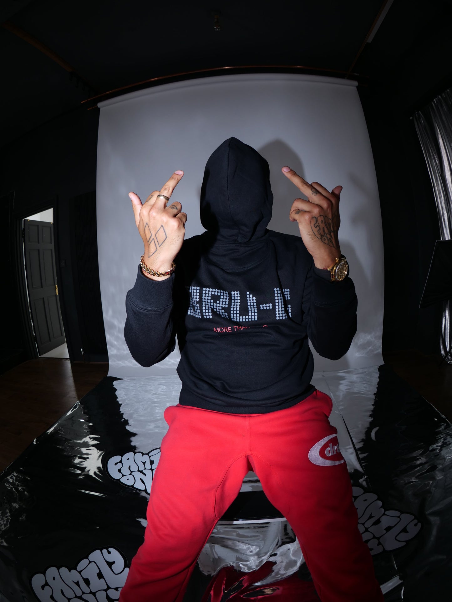 Family Only Hoodie { vinyl }