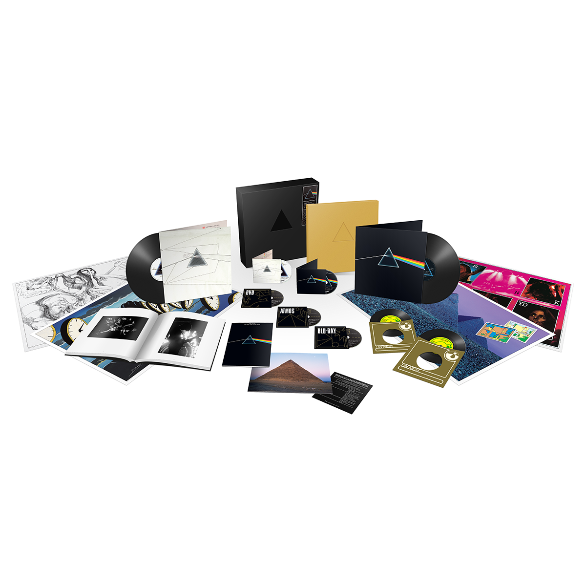 The Dark Side Of The Moon (50th Anniversary): Deluxe Box Set { vinyl }