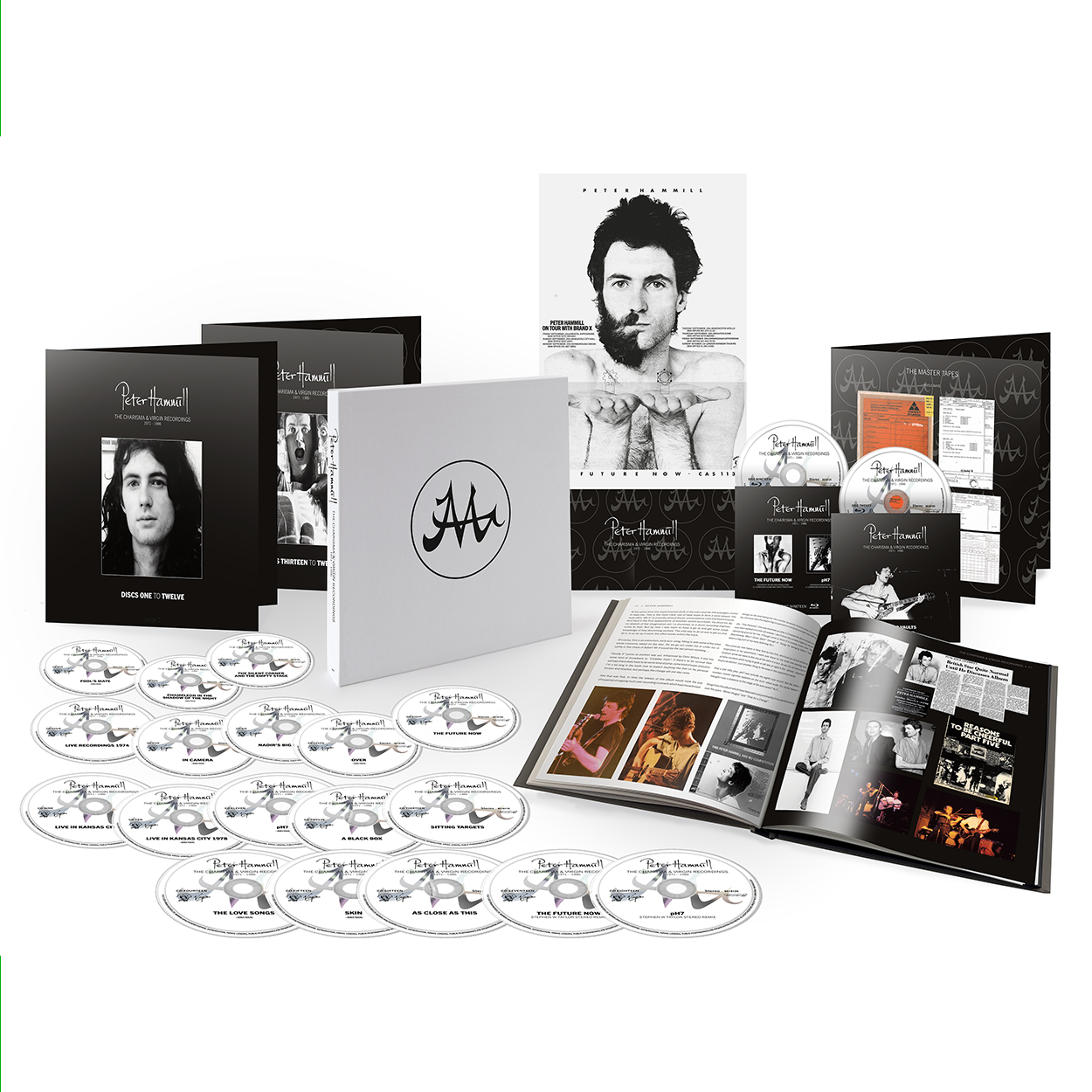 The Charisma & Virgin Recordings 1971-1986: 18CD + Blu Ray Boxset { vinyl }