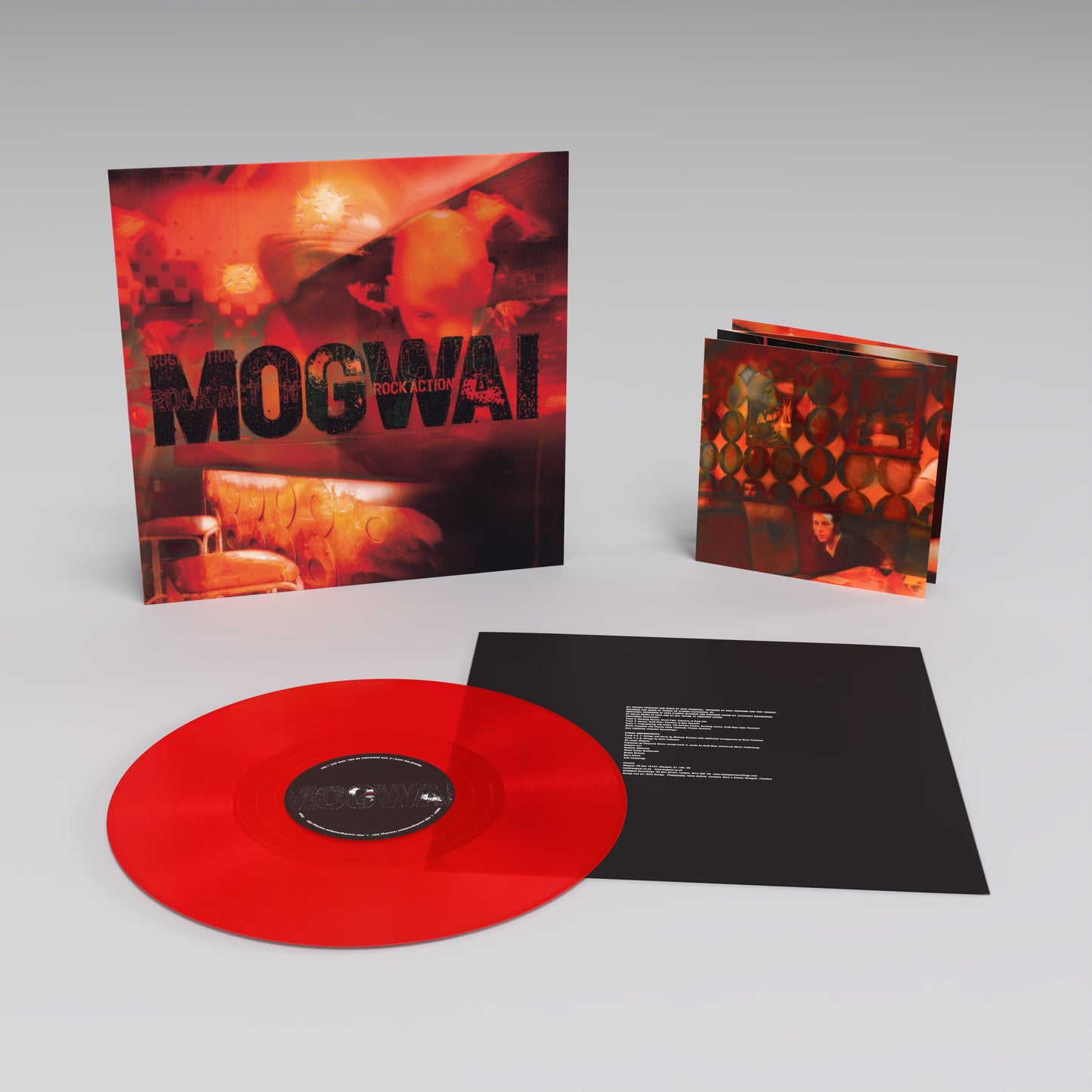 Rock Action: Limited Transparent Red Vinyl LP { vinyl }