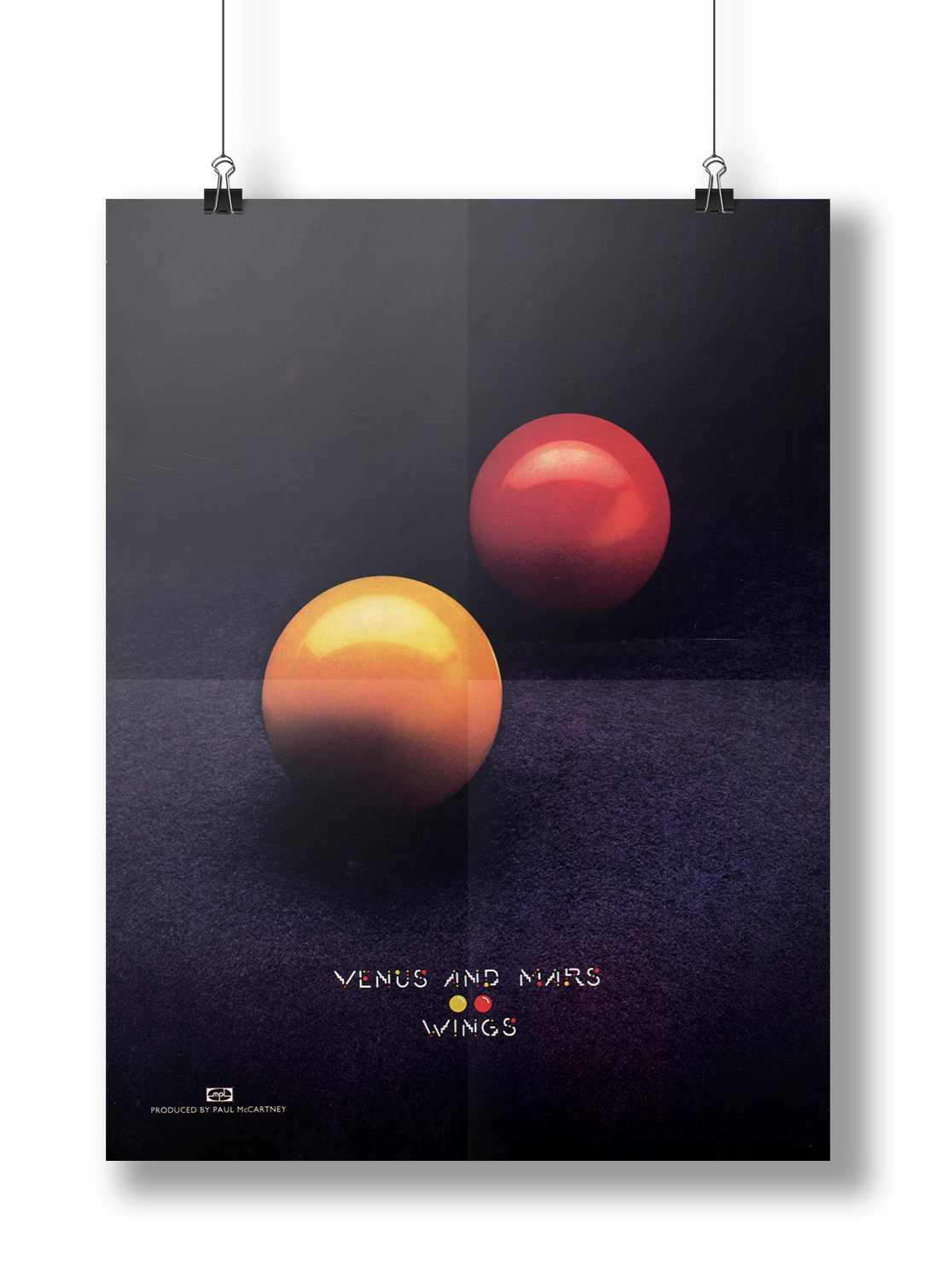 Venus and Mars Poster { vinyl }