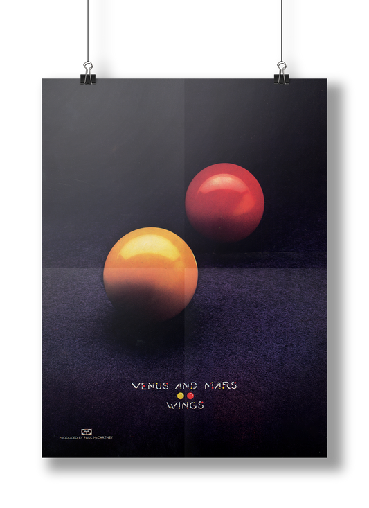 Venus and Mars Poster { vinyl }