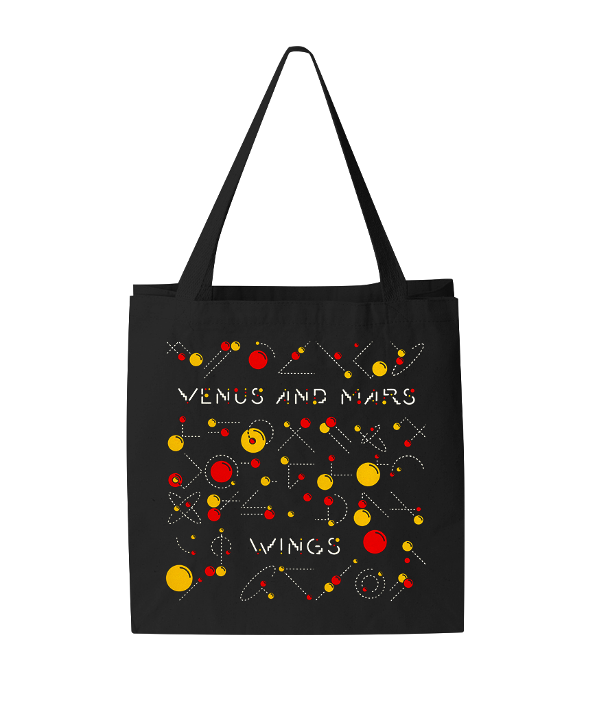 Venus and Mars Tote Bag { vinyl }