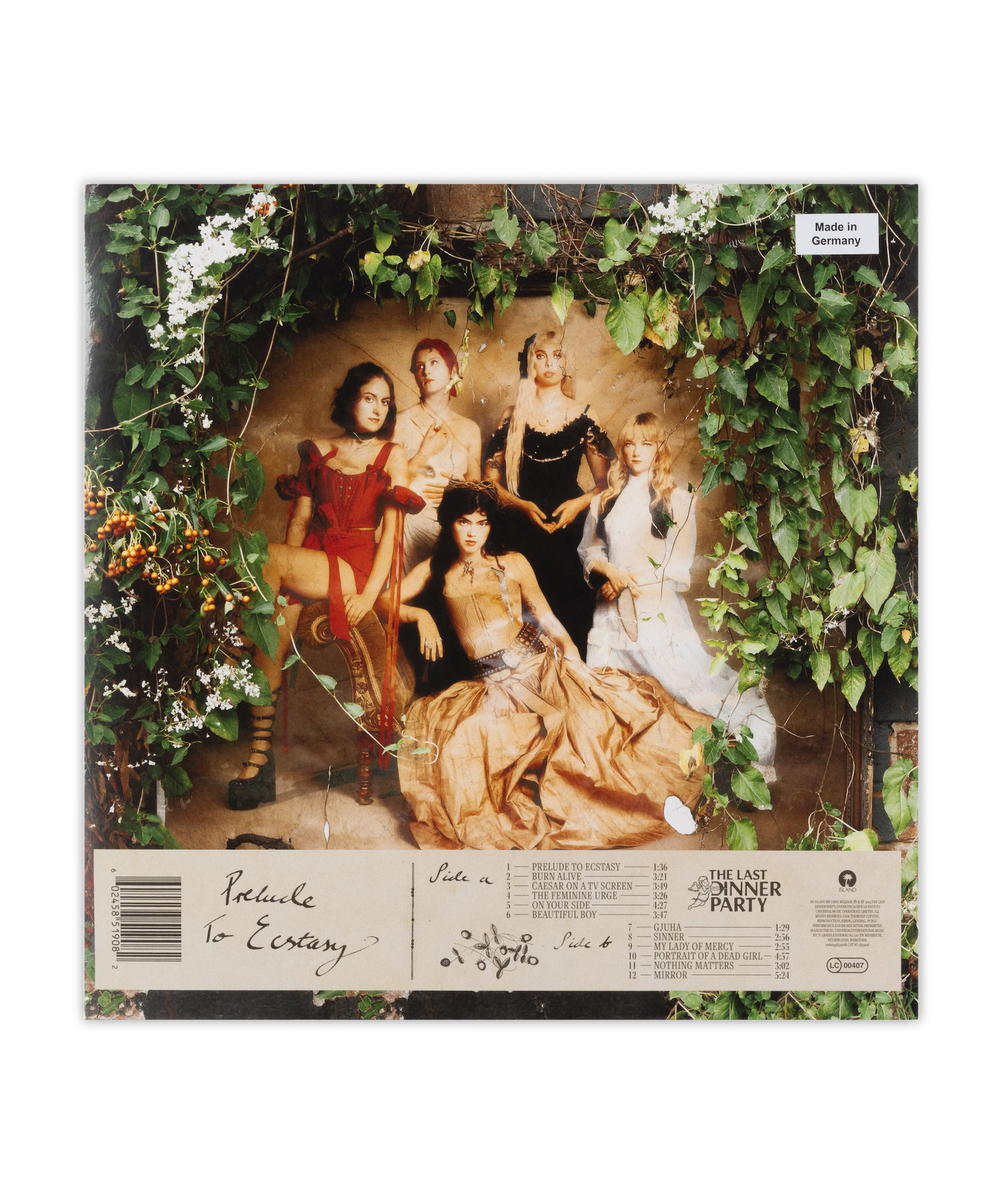 Prelude To Ecstasy: Limited Smokey Marble Vinyl LP { vinyl }