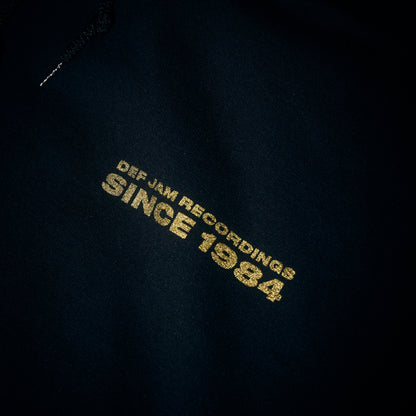Limited Edition Def Jam 40th Anniversary Black Hoodie { vinyl }