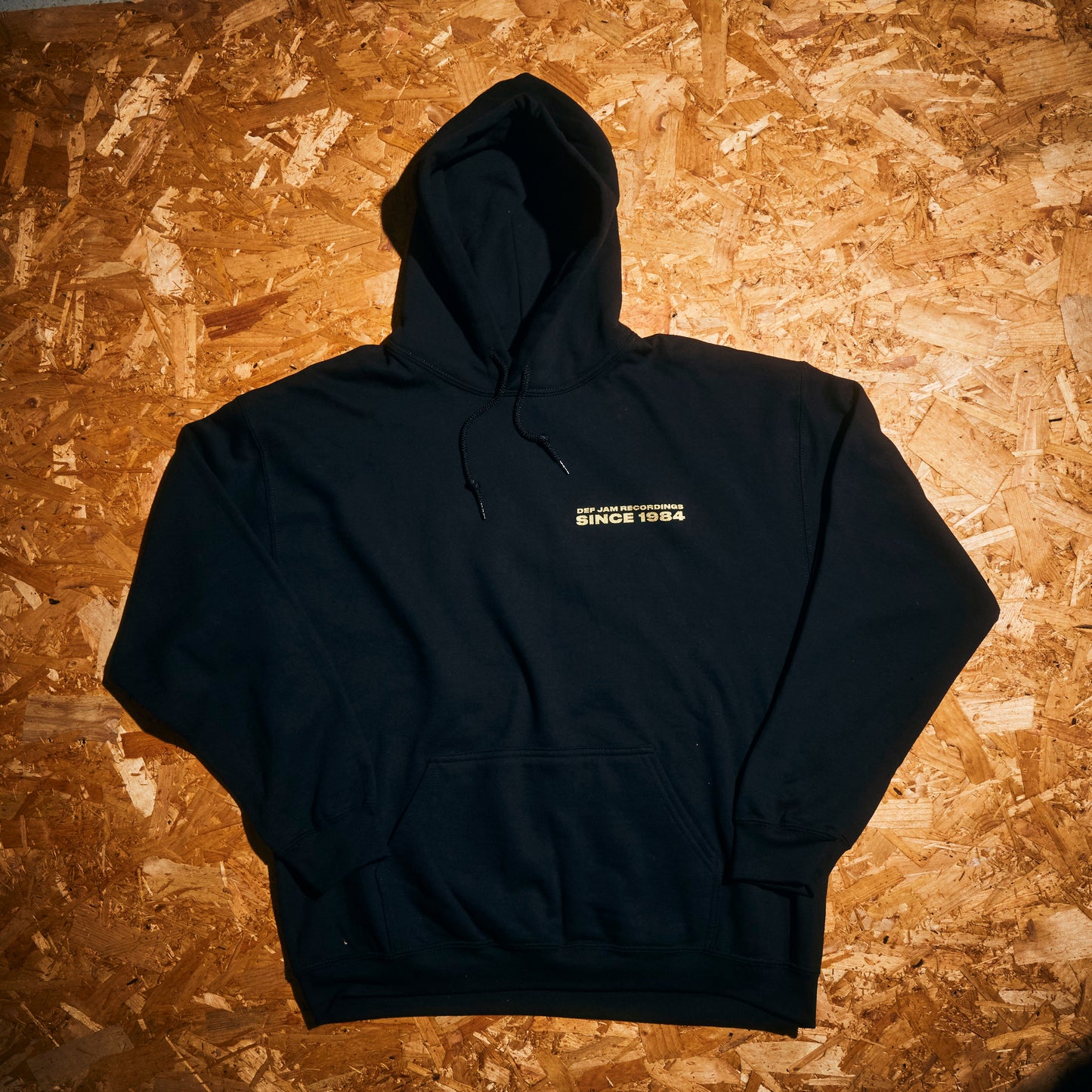 Limited Edition Def Jam 40th Anniversary Black Hoodie { vinyl }