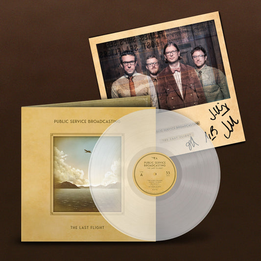 The Last Flight: Limited Clear Vinyl LP & Exclusive Signed Print { vinyl }