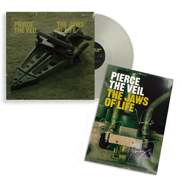 The Jaws Of Life: Limited 'Natural' Vinyl LP + Signed A3 Poster { vinyl }