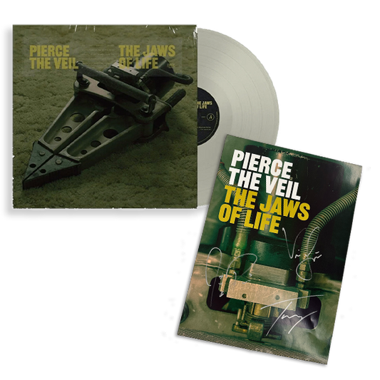 The Jaws Of Life: Limited 'Natural' Vinyl LP + Signed A3 Poster { vinyl }