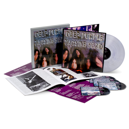 Machine Head (50th Anniversary); Limited Deluxe Vinyl LP, 3CD + Blu-Ray Box Set { vinyl }