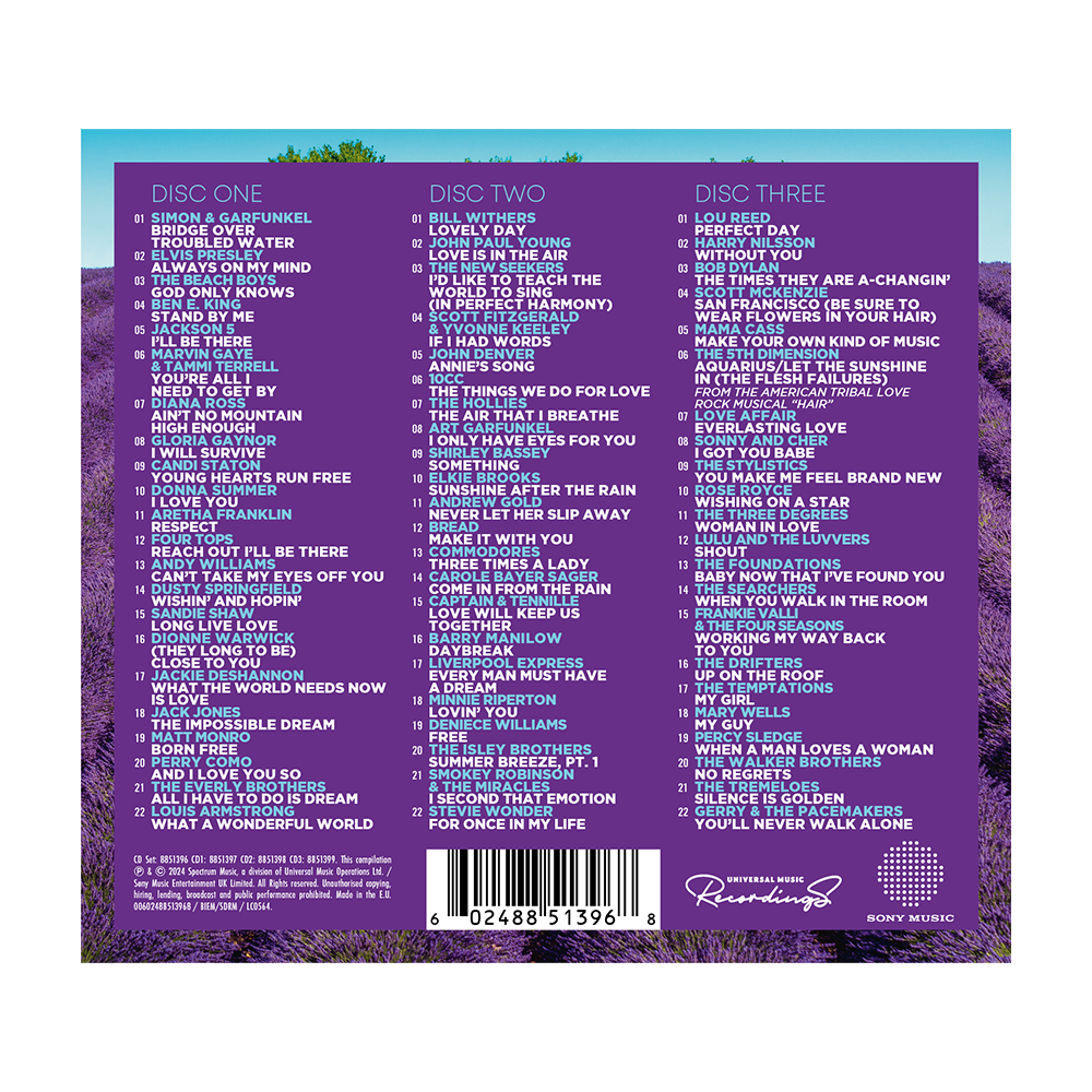 Perfect Days - 60s & 70s Inspirational Songs: 3CD { vinyl }