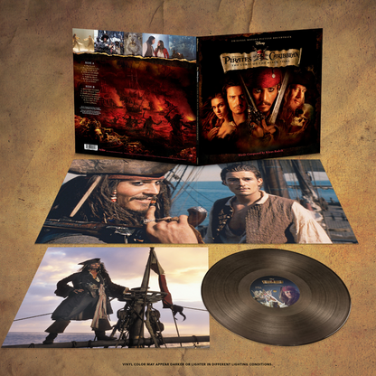 Pirates of the Caribbean - The Curse of the Black Pearl: Black Ice Vinyl LP { vinyl }