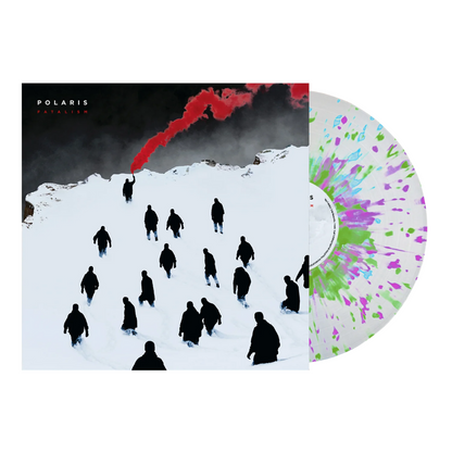 Polaris - Fatalism [Clear/Green/Violet/Curacao Splatter] { vinyl }