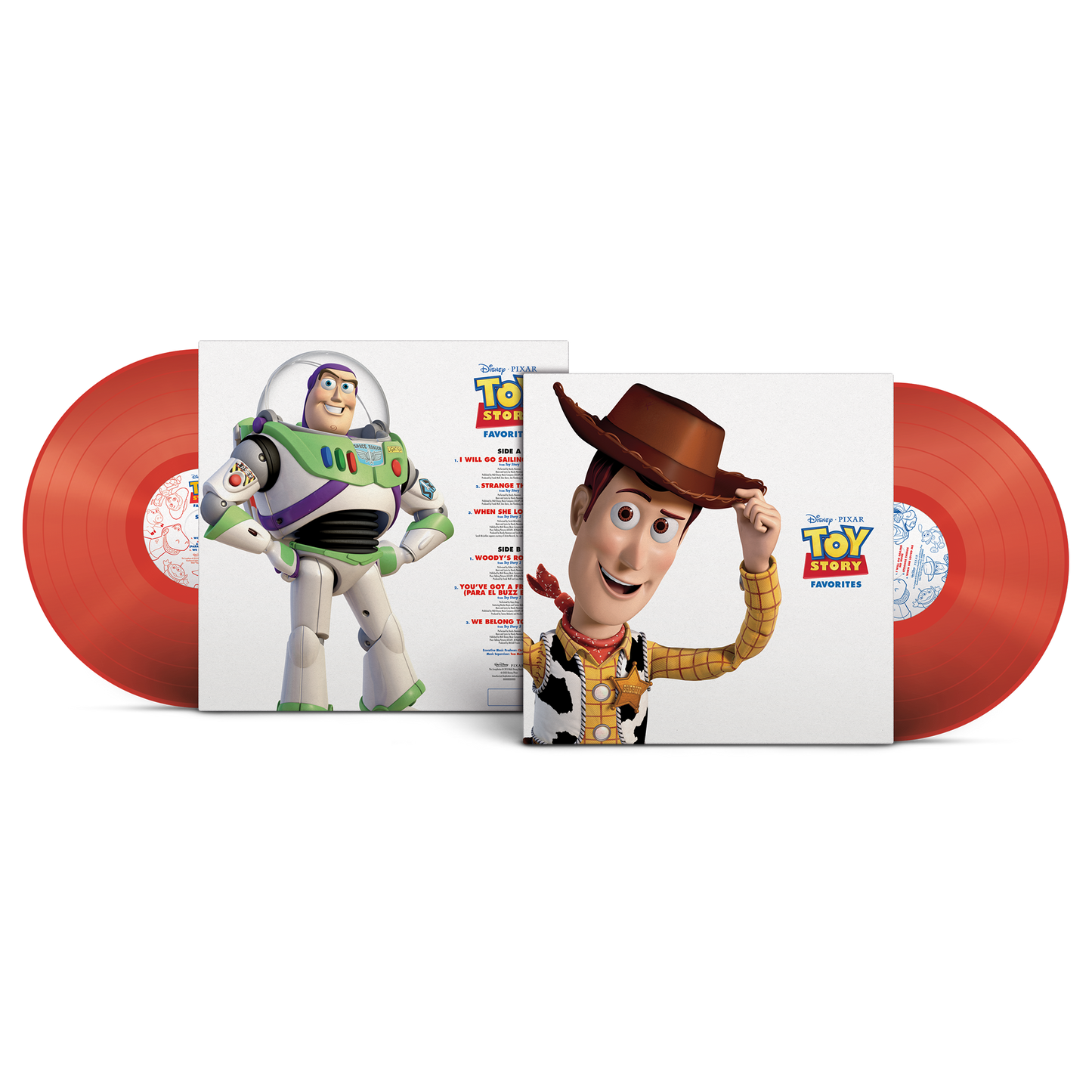 Toy Story Favourites: Limited Disney 100 Red Vinyl LP { vinyl }