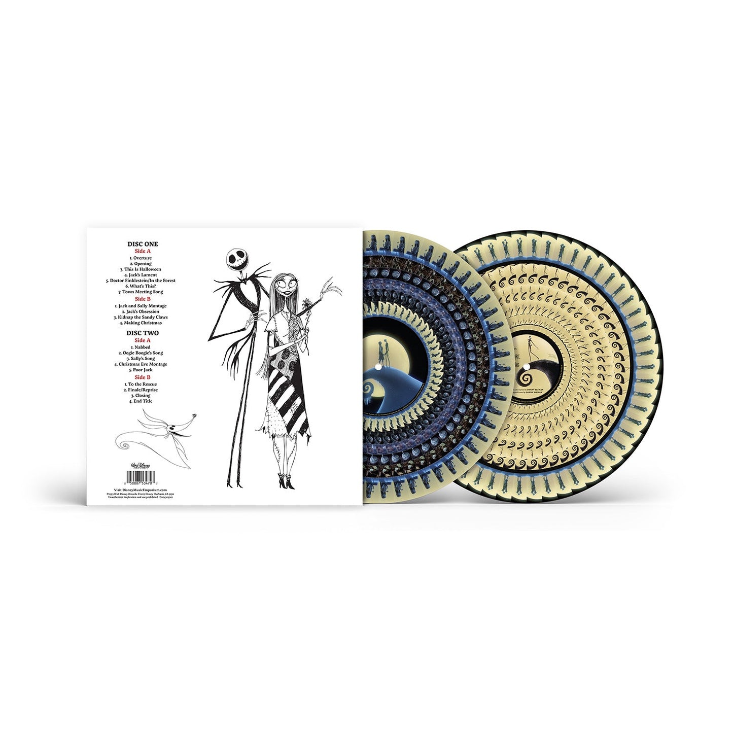 The Nightmare Before Christmas: Limited Zoetrope Vinyl 2LP { vinyl }