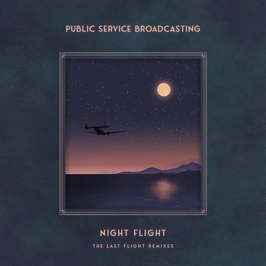 Night Flight - The Last Flight Remixes Signed Print { vinyl }