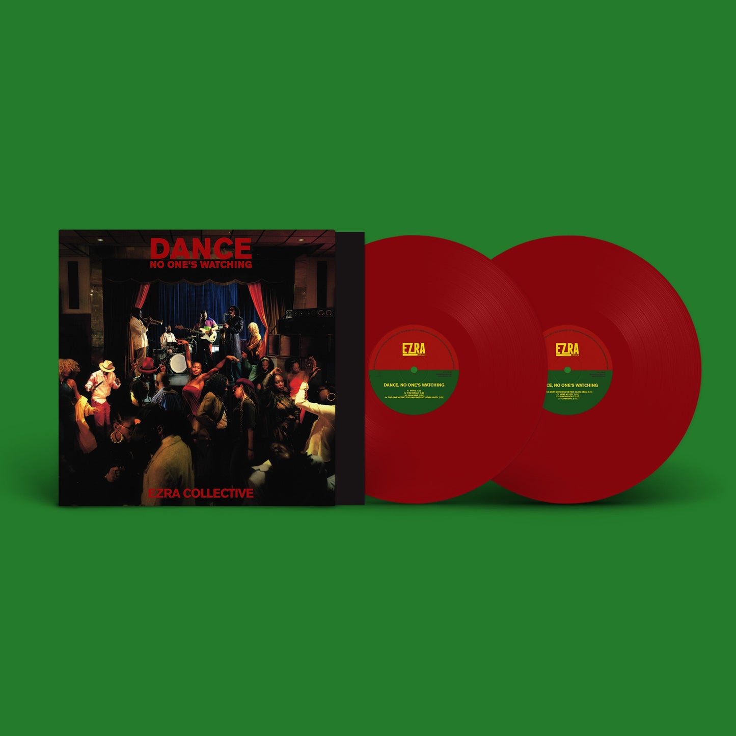 Dance, No One's Watching: Limited Satin Red Vinyl 2LP { vinyl }