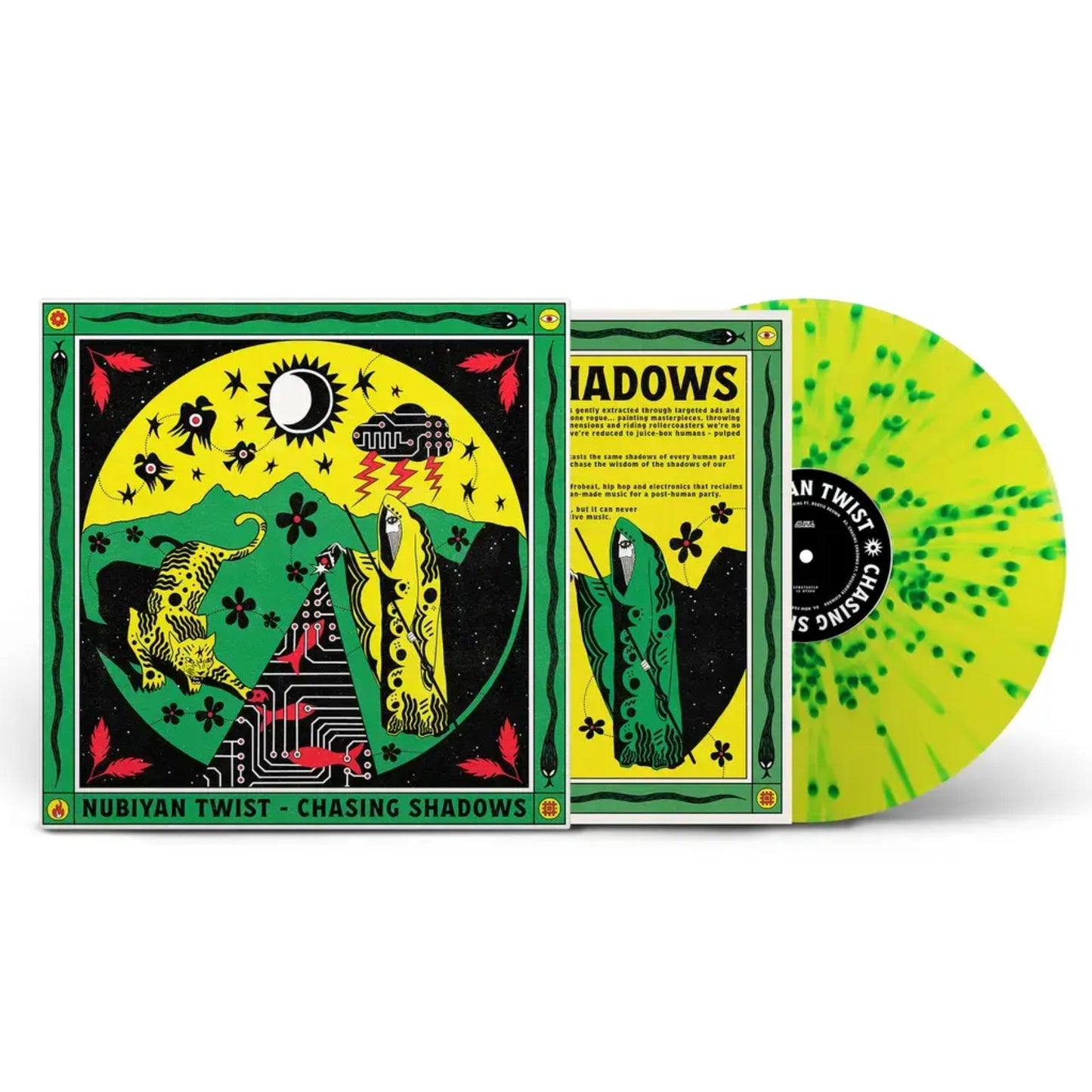 Chasing Shadows: Signed Splatter Vinyl LP { vinyl }