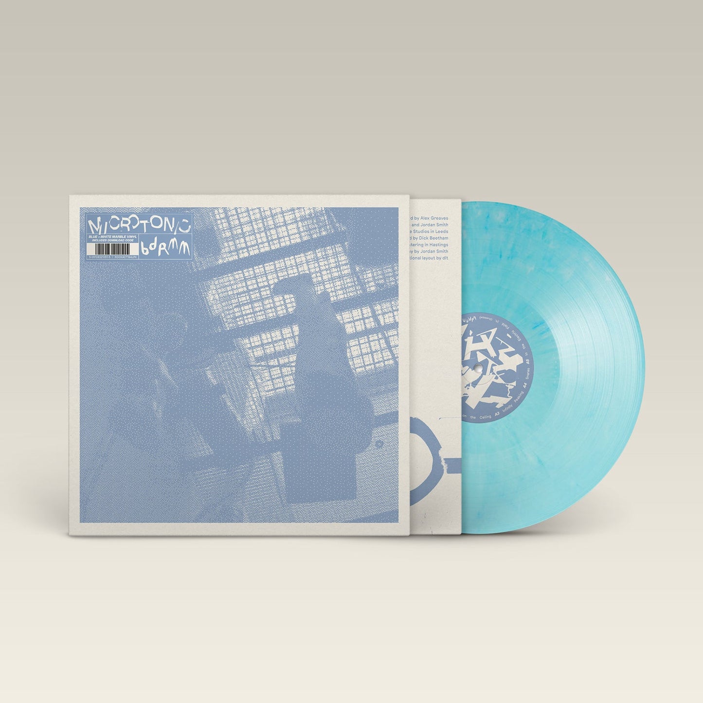 Microtonic: Limited Marbled Blue & White Vinyl LP { vinyl }