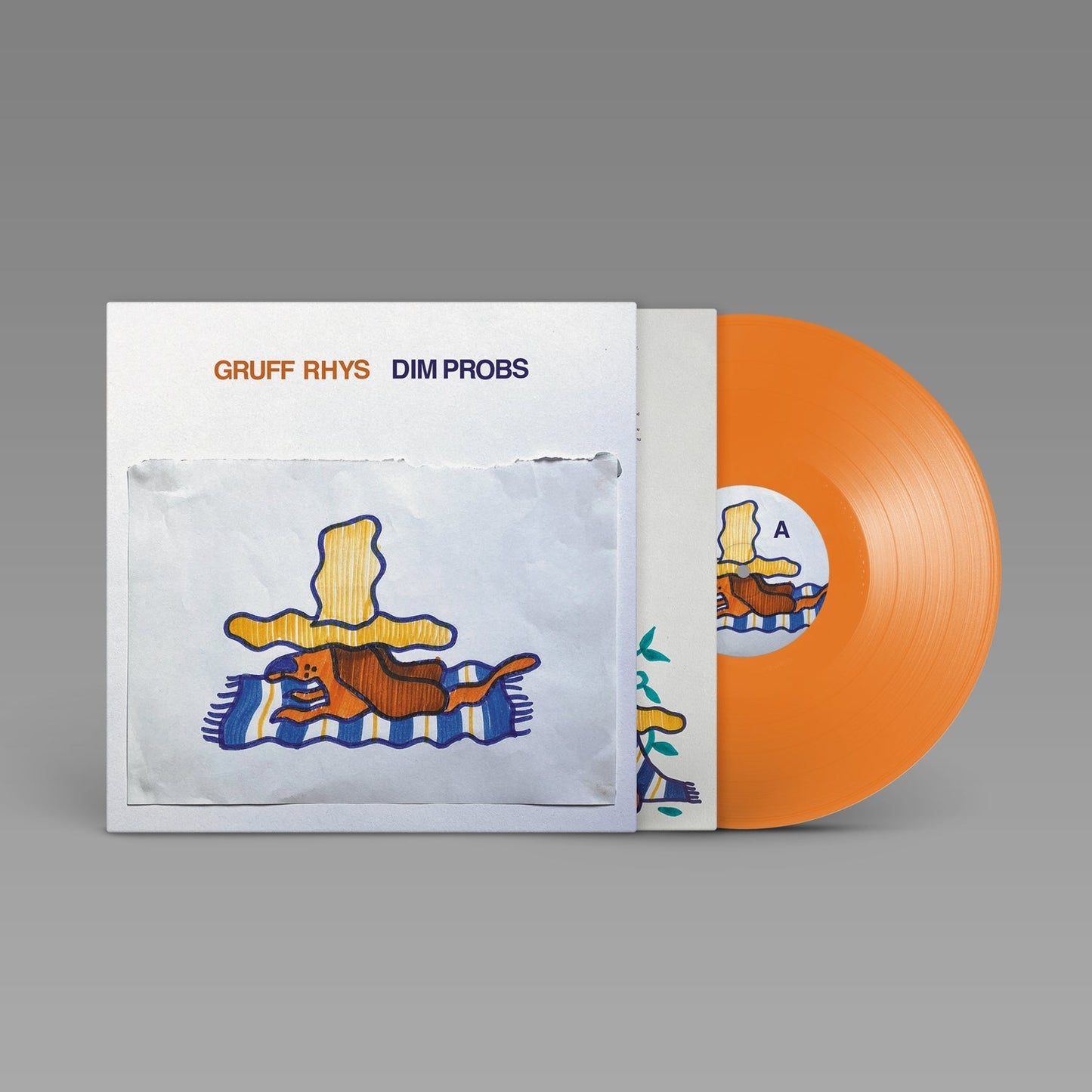 Dim Probs: Orange Vinyl LP & Signed Print { vinyl }