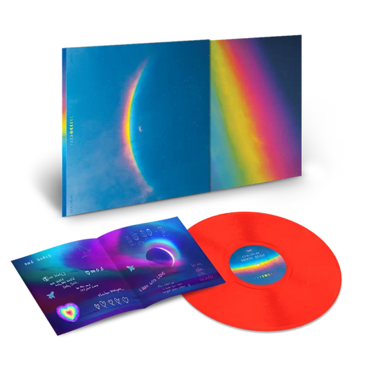 Moon Music: Limited Edition Translucent Bright Red Eco-Vinyl LP. { vinyl }