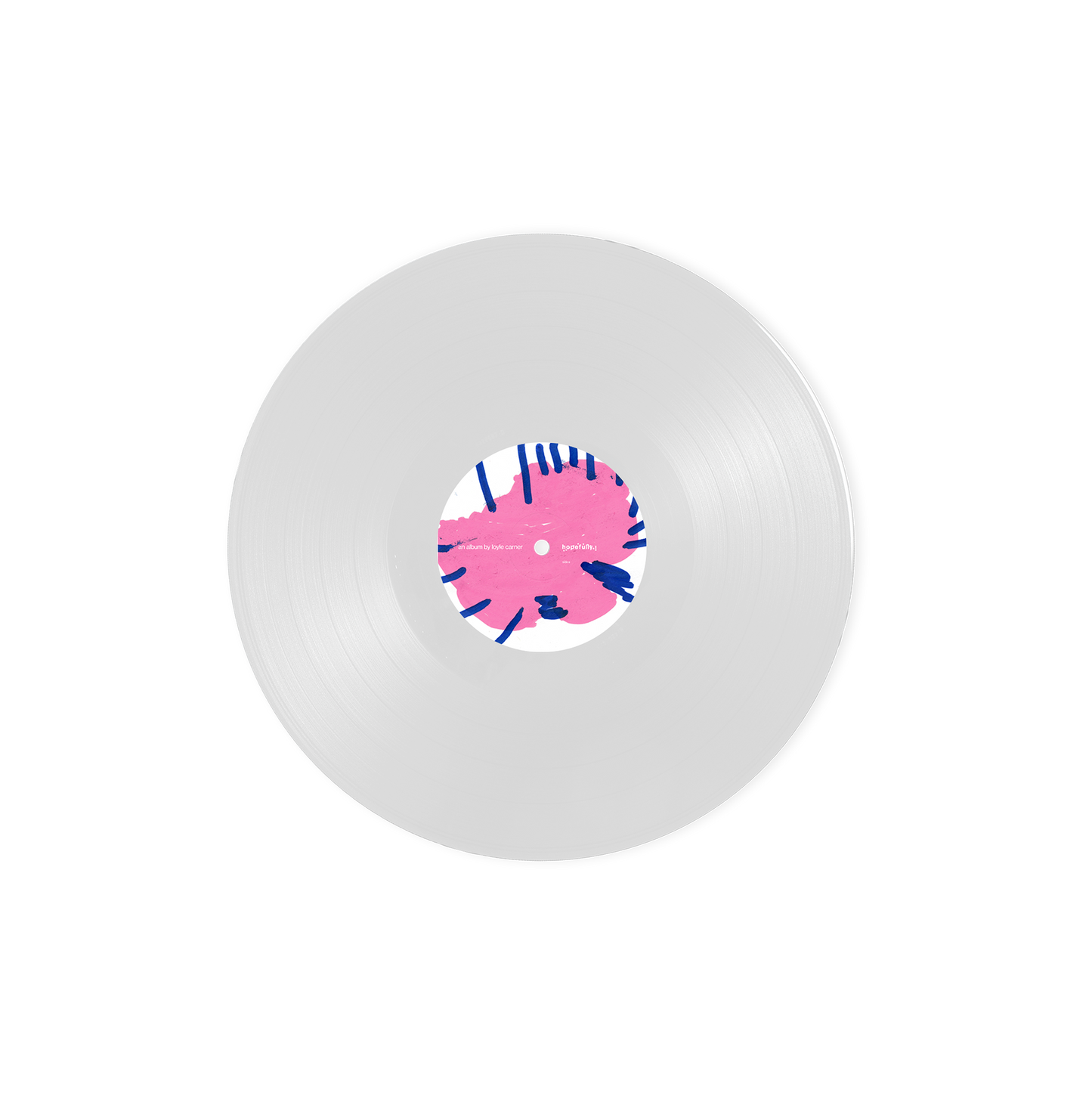 hopefully ! standard clear lp { vinyl }