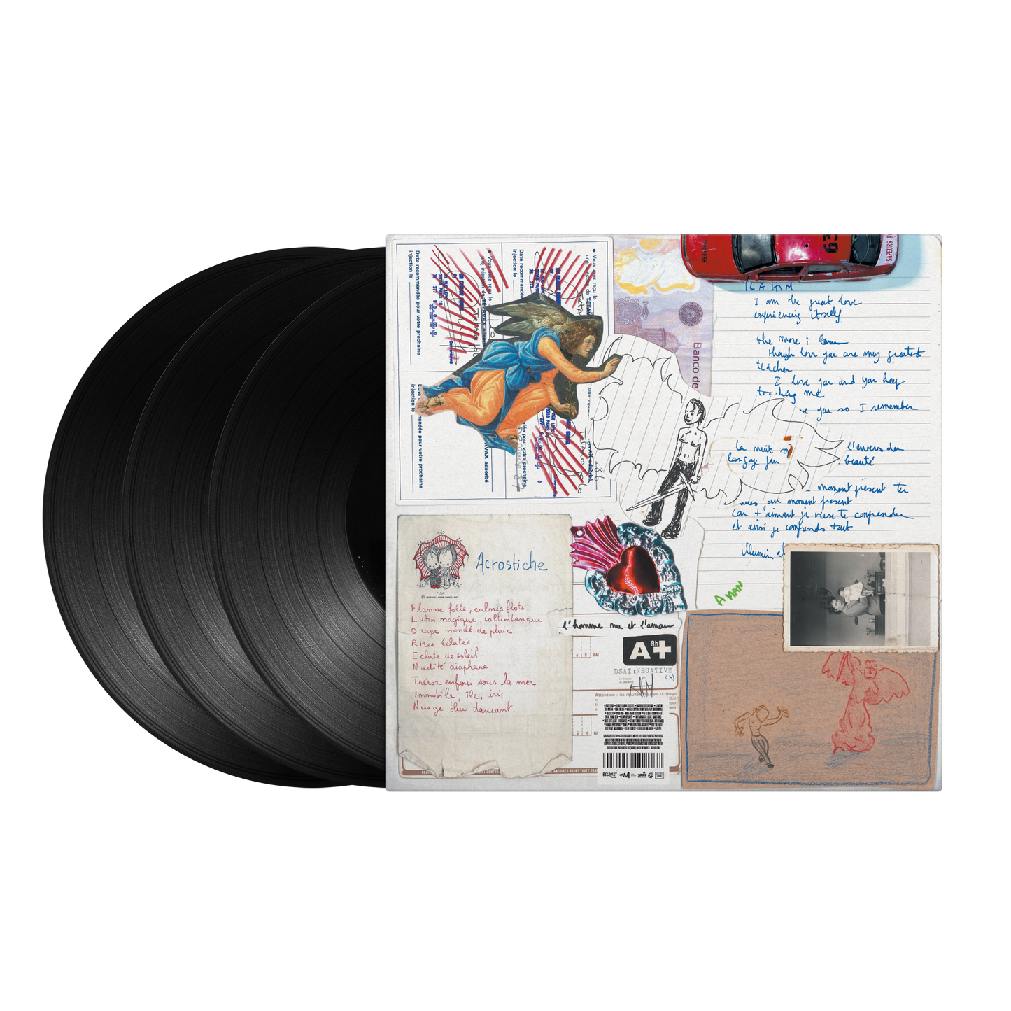 PARANOÏA, ANGELS, TRUE LOVE: 180gm Vinyl 3LP { vinyl }