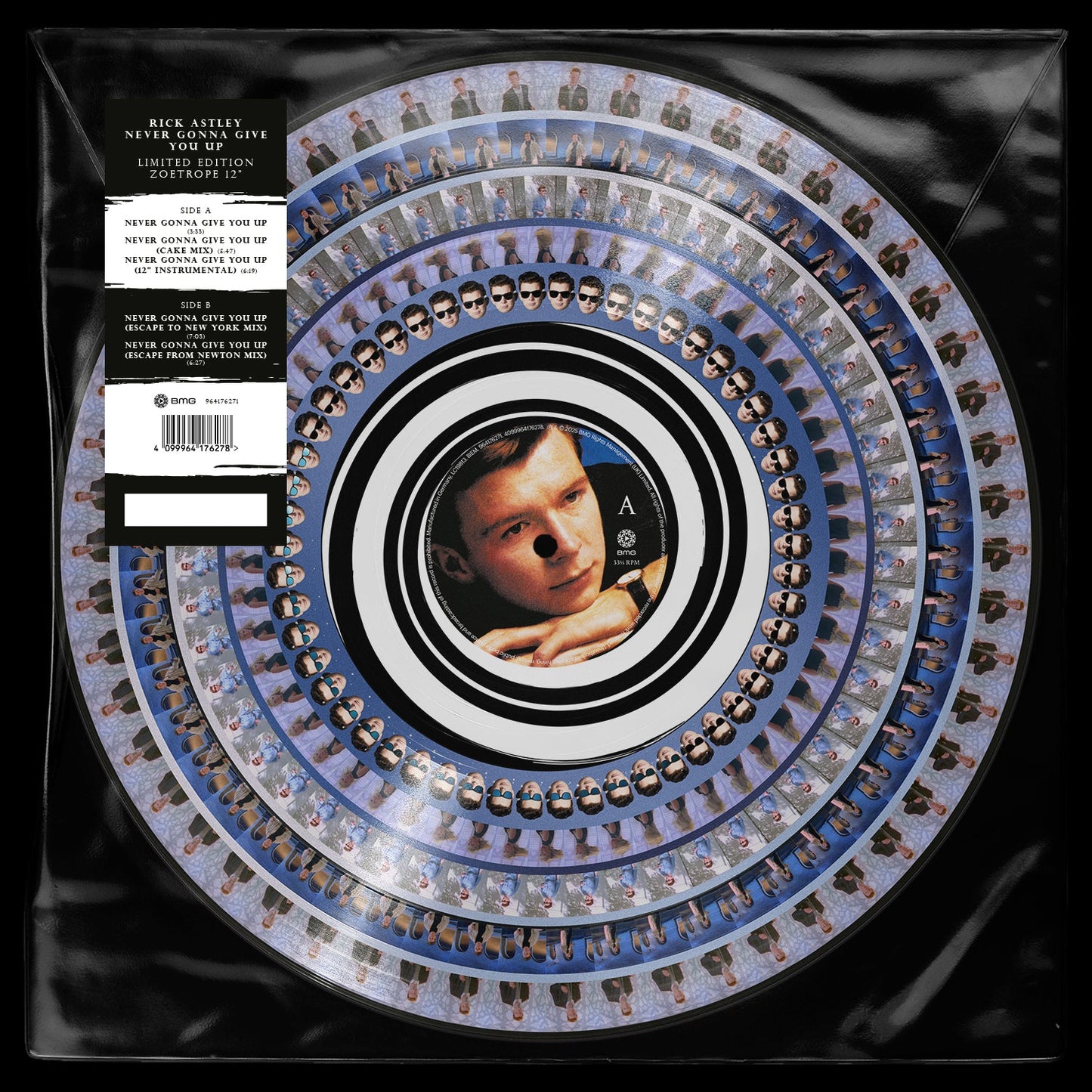 Never Gonna Give You Up: Zoetrope Vinyl LP { vinyl }
