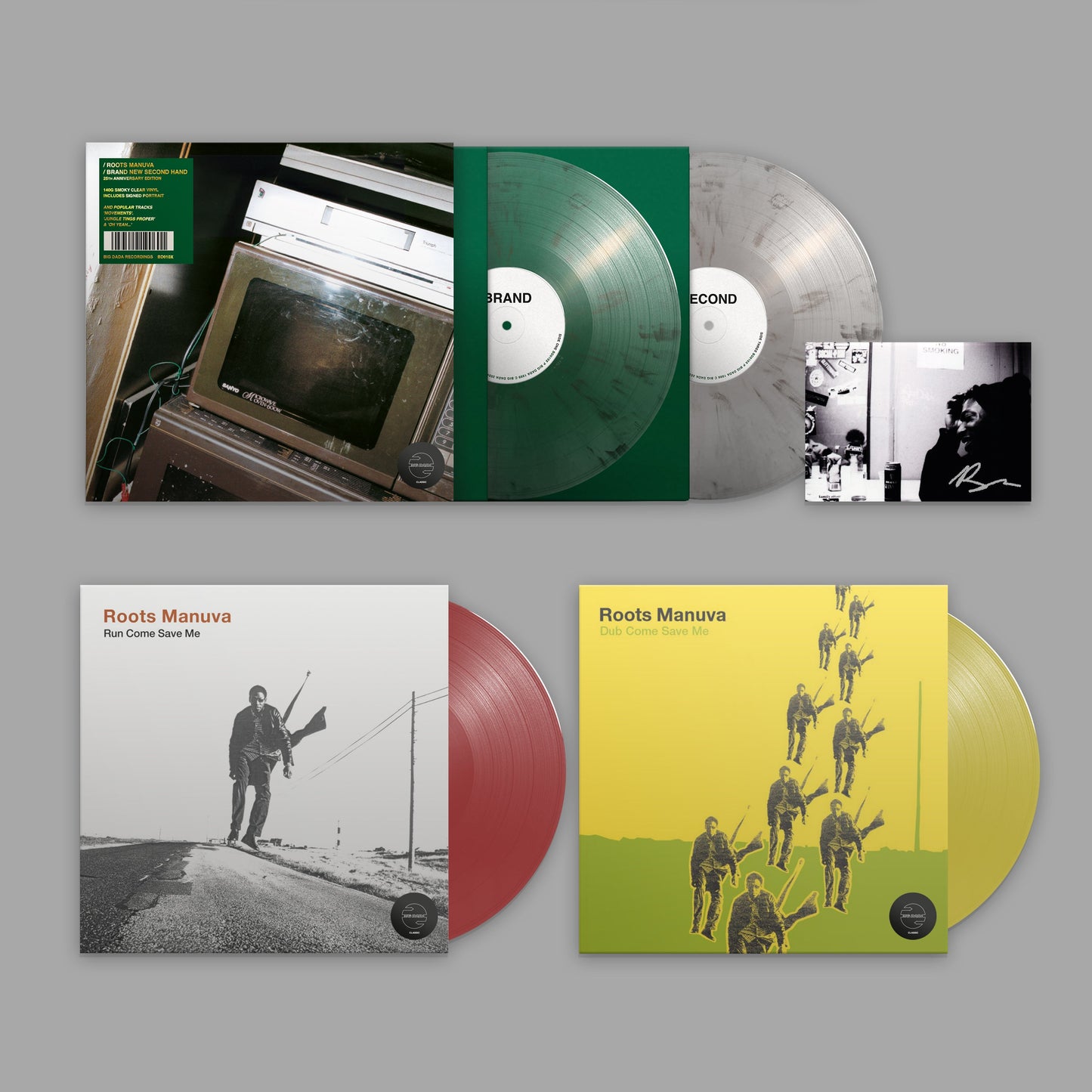 Triple Album Reissue Bundle + Exclusive Signed Art Card { vinyl }