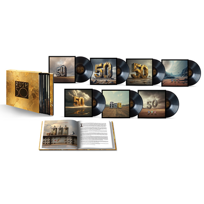 Rush 50: Super Deluxe 7LP + 4CD Boxset { vinyl }