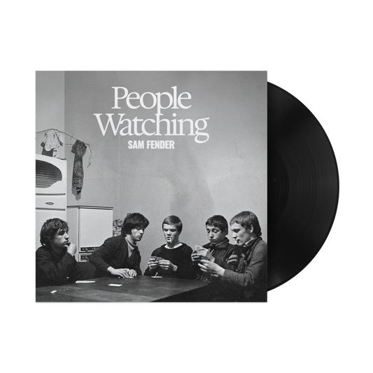 People Watching Standard Black Vinyl { vinyl }