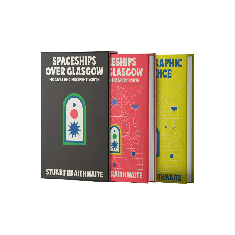 Spaceships Over Glasgow: Limited Deluxe Signed Edition Hardback Book { vinyl }