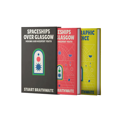 Spaceships Over Glasgow: Limited Deluxe Signed Edition Hardback Book { vinyl }