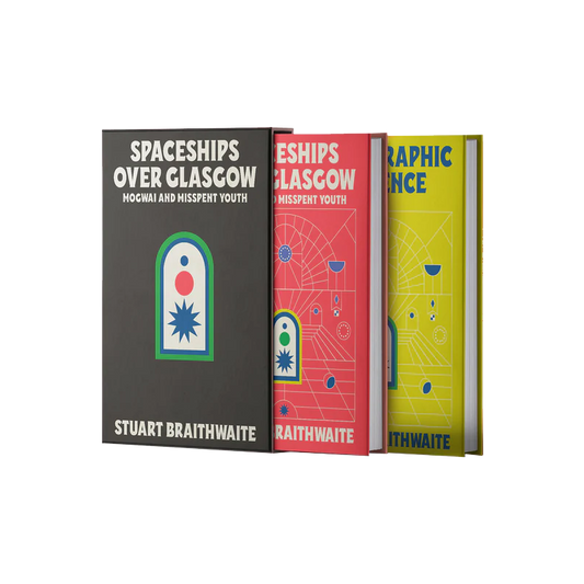 Spaceships Over Glasgow: Limited Deluxe Signed Edition Hardback Book { vinyl }